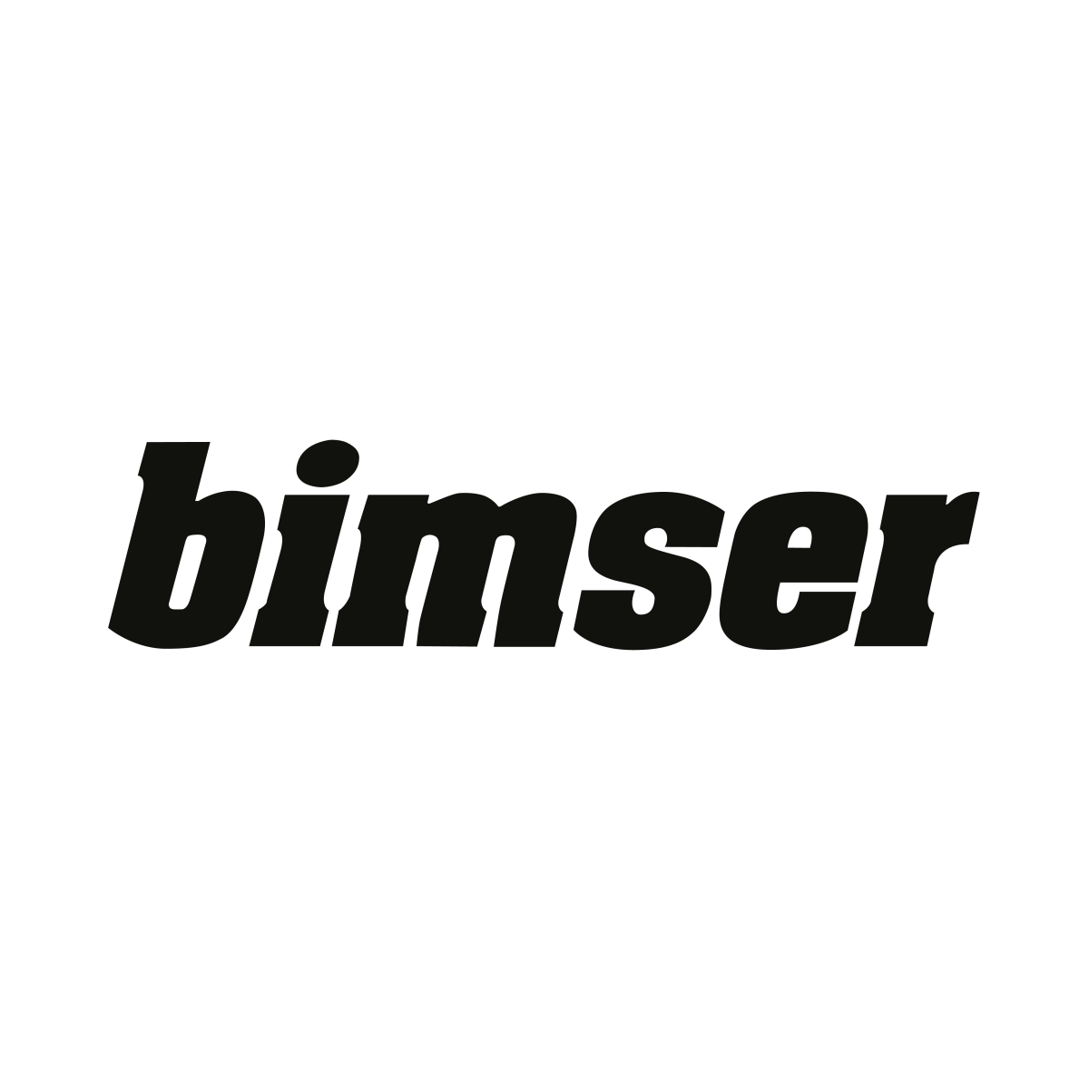 Bimser Logo — Black
